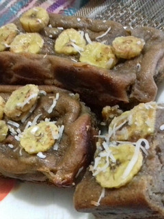Una foto de Budín de banano