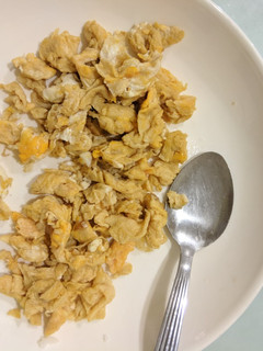 A picture of Scrambled eggs.