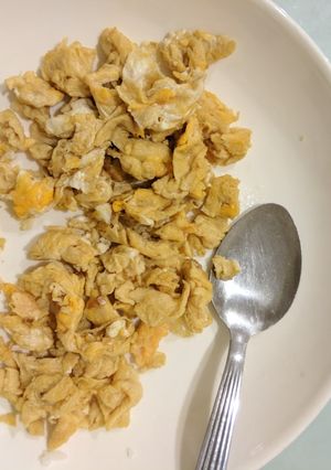 A picture of Scrambled eggs.