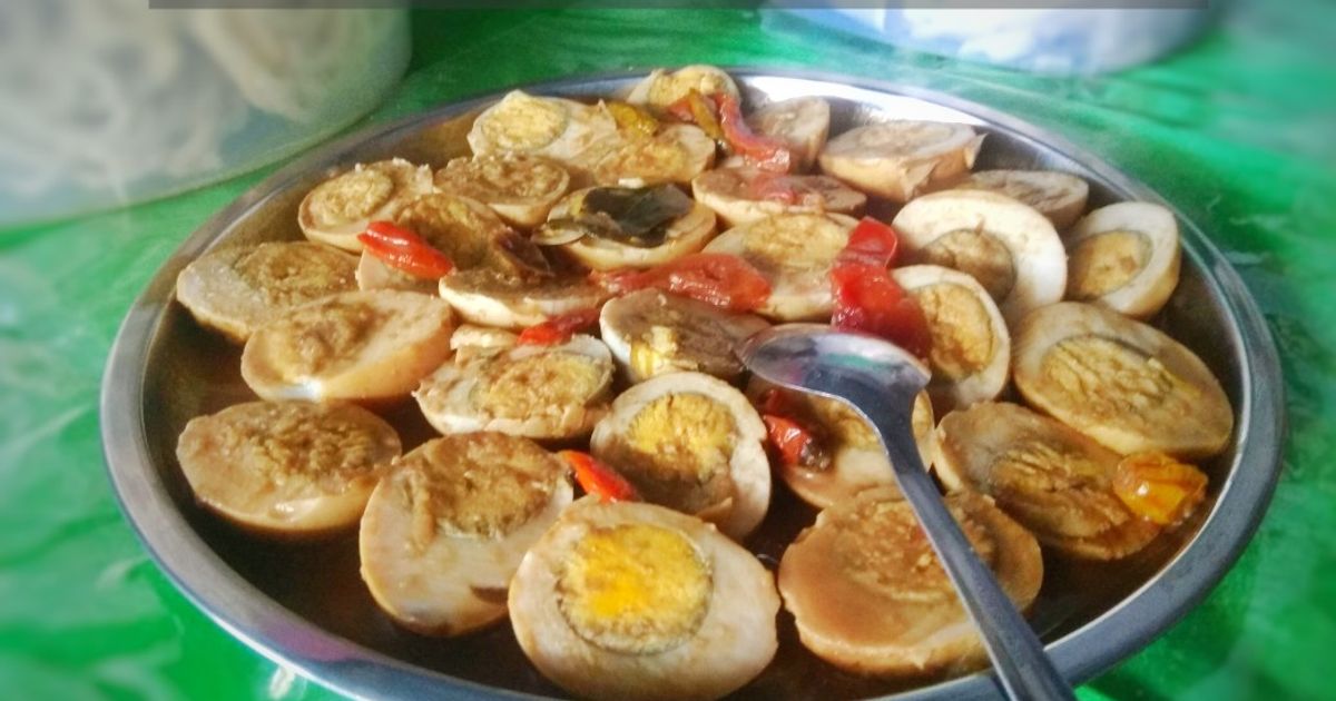 Resep Telur Kotok Petis oleh finanzi raizah - Cookpad