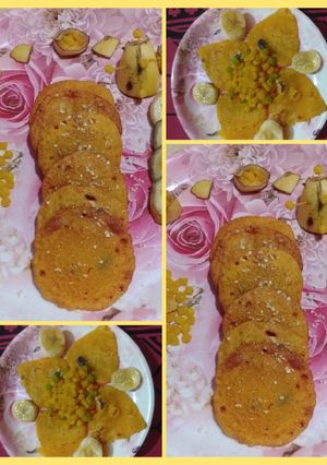 पीली सूजी पुए (pili suji puye recipe in Hindi) रेसिपी मुख्य फोटो