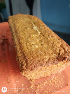 Una foto de Budín de naranja sin gluten ni azúcar