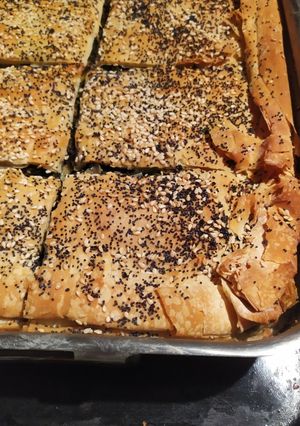 Φωτογραφία της συνταγής Κρεμώδης σπανακόπιτα