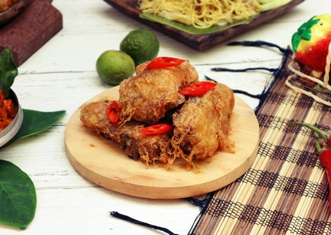 Ayam Goreng Serabut Telur