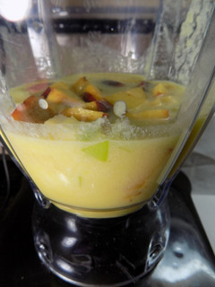 Una foto de Licuado frutal en 3 pasos