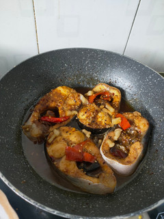 Hình của món Cá Hú, Cá basa kho.