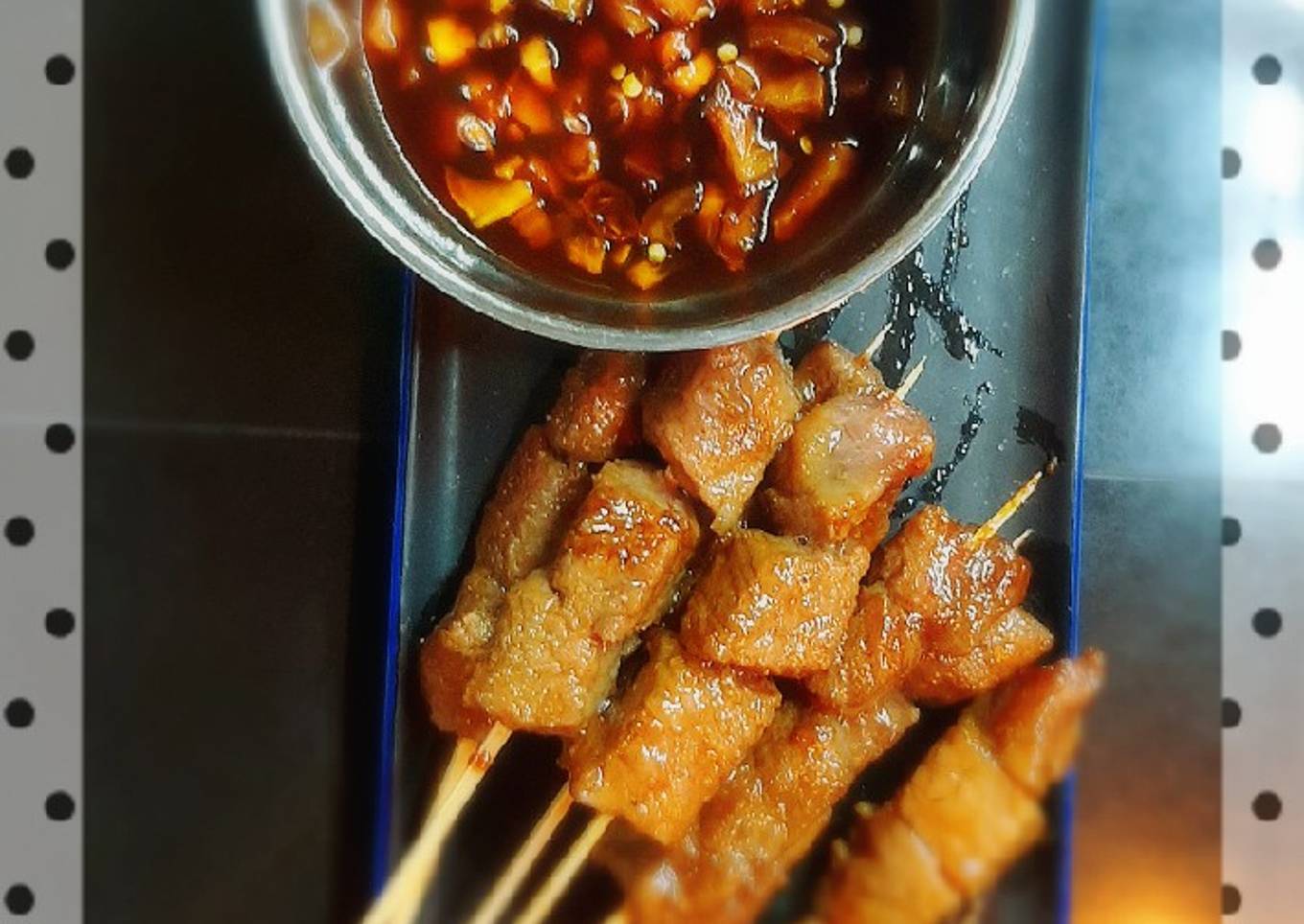 Sate wagyu cube