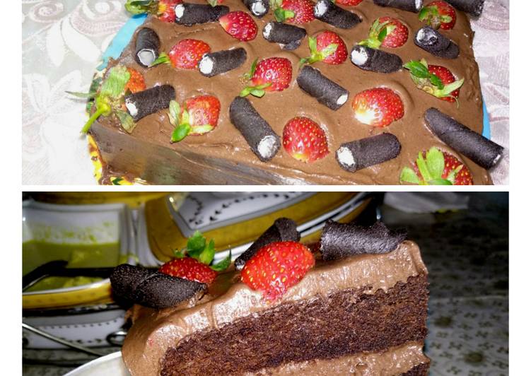 Olahan Kasmaran Choco ice Cake / brownies kukus / ice cream cake | Cara Masak Kasmaran Choco ice Cake / brownies kukus / ice cream cake Yang Paling Enak