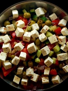Görög saláta recept fotója