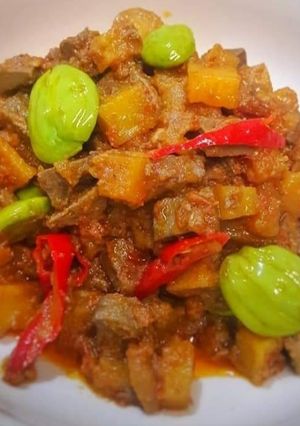 Foto resep Sambel hati kentang