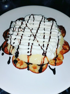 Vaníliakrémes gofri! recept fotója
