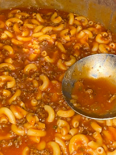 A picture of American Chop Suey (Aunt Doreen).