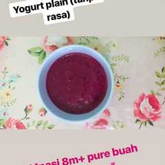 รูปของ Mpasi 8m+ pure buah 2 bintang 💕