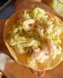 Ensalada de camarones