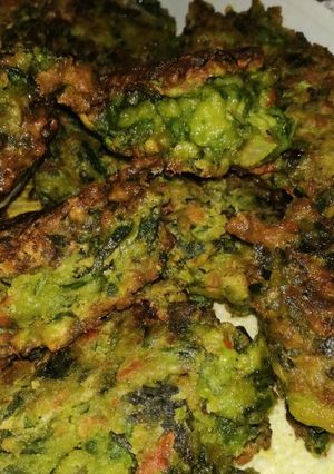 Una foto de Buñuelos de acelga