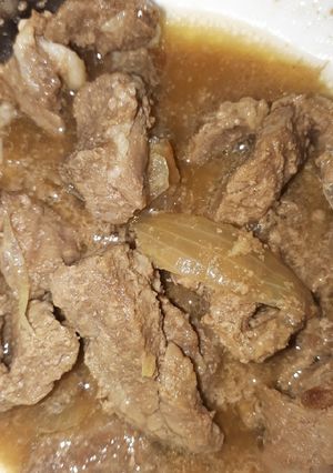Foto resep Daging teriyaki ala hokben