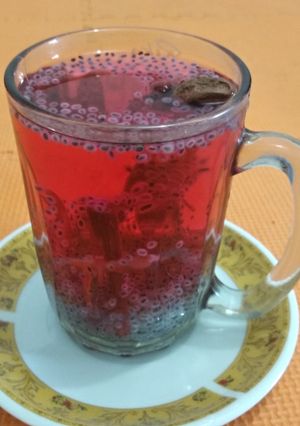 Foto resep Wedang secang selasih
