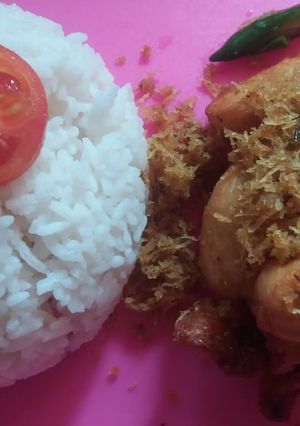 Foto resep Ayam serundeng sederhan