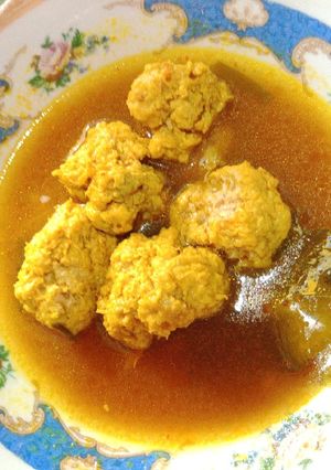 Foto resep Bola udang kuah