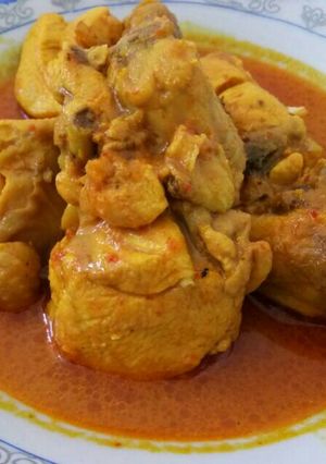 Foto resep Kari ayam bumbu sederhana