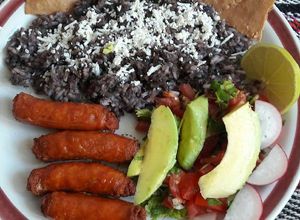 Una foto de Chistorra frita con casamiento