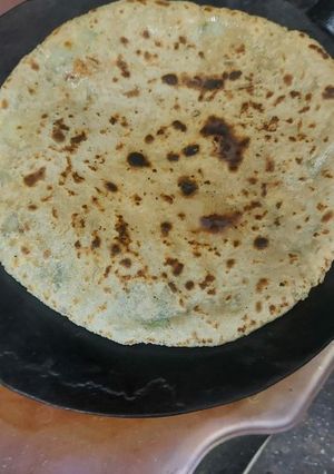 A picture of Masala paratha.