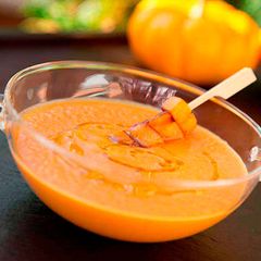 A picture of Pumpkin soup.