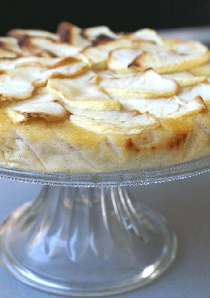 Una foto de Tarta de manzana sin harina y sin azúcar