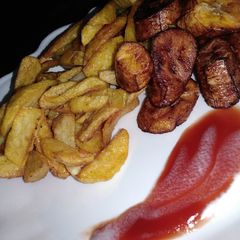 A picture of French fries.