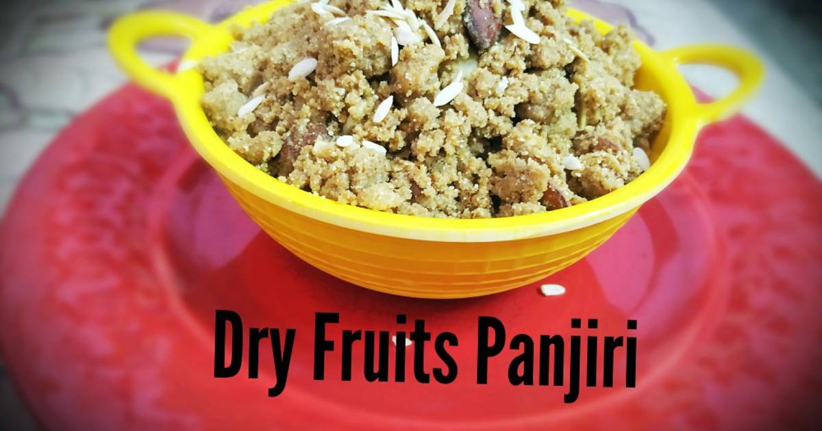 Dry fruits panjiri Recipe by tastydelight125 Cookpad