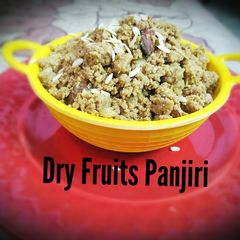 Dry fruits panjiri A picture of Dry fruits panjiri.