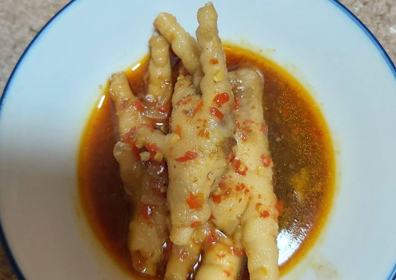 Ceker Ayam pedes manis ala kenshusei