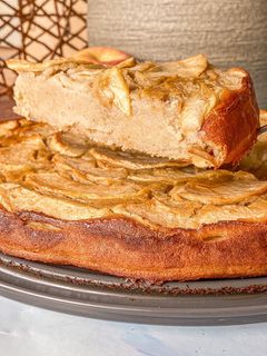 Una foto de Tarta de manzana saludable
