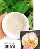 Ăn Dặm - Chè khoai chuối cốt dừa - phiên bản dưới 1 tuổi