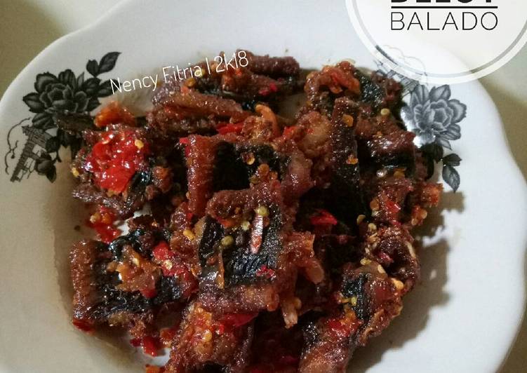 Dendeng Belut Balado