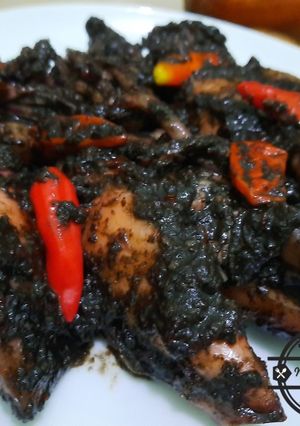Foto resep 6. Cumi Masak Hitam Madura Jawa Timur