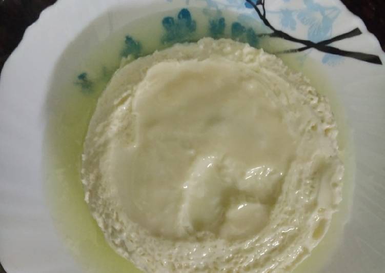 Bhapa Mishti doi steam sweet curd