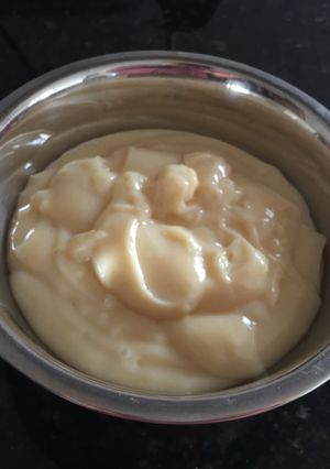 Una foto de Crema pastelera