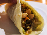 Tacos de verduras vegano