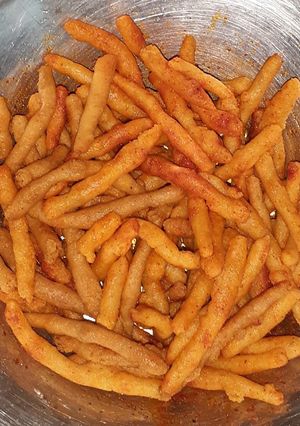 A picture of Kurkure.