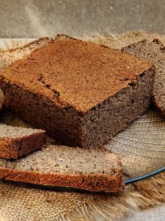 Una foto de 🍞🥖 Pan de lentejas en 5 pasos 🥖🍞 sin harinas, sin amasado, pocos ingredientes, simple y nutritivo