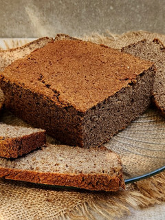Una foto de 🍞🥖 Pan de lentejas en 5 pasos 🥖🍞 sin harinas, sin amasado, pocos ingredientes, simple y nutritivo
