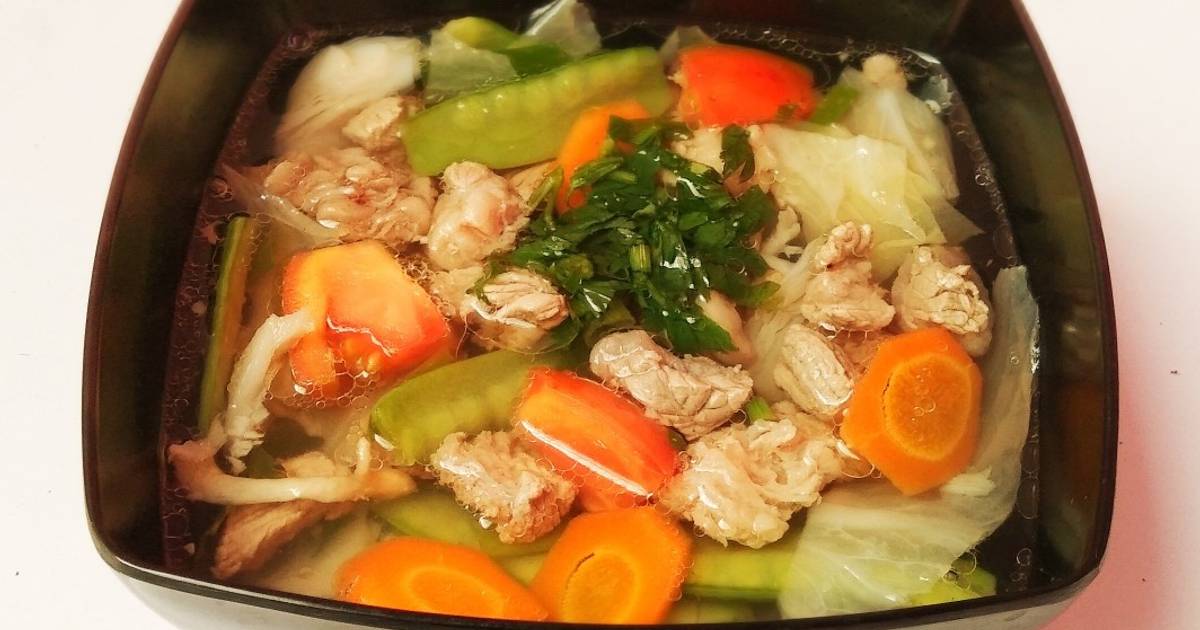 Resep Sup Daging Tips Mengempukkan Daging Oleh Fransiska Arie Cookpad