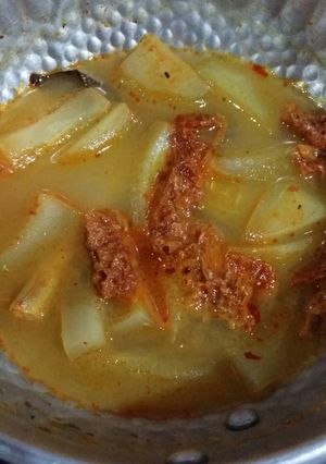 Foto resep Kari timun vege