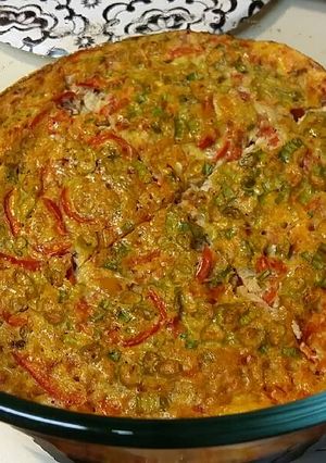Foto resep Telur dadar oven (Oven baked omelette)
