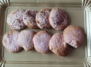 Foto principal de Galletas de limón e hibisco en airfryer