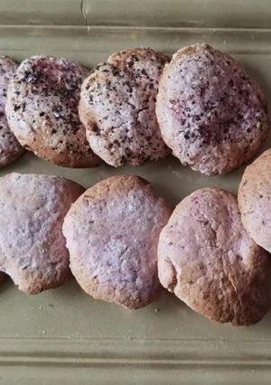 Una foto de Galletas de limón e hibisco en airfryer