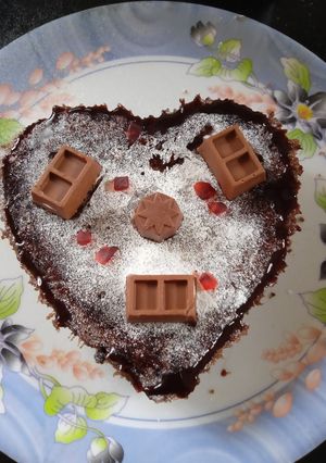 A picture of Steamed Chocolate Cake.
