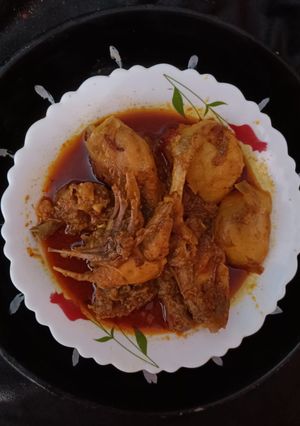 চিকেন কারি (chicken curry recipe in Bengali) রেসিপির প্রধান ছবি