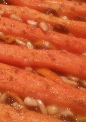 A picture of Cardamom Roasted Carrots.